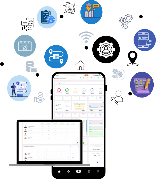 Steps for AMC management software