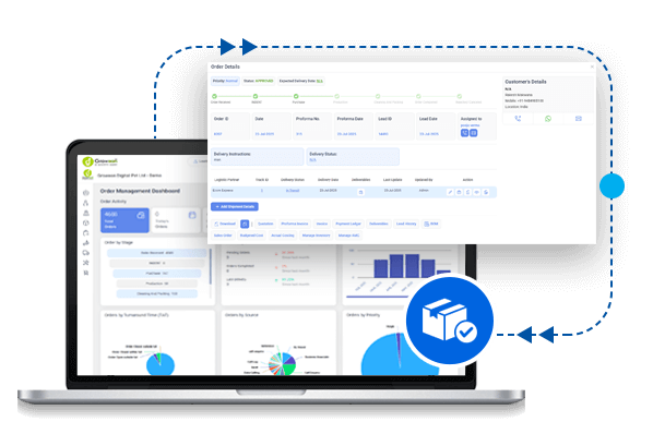 Order Process
                                Management Software