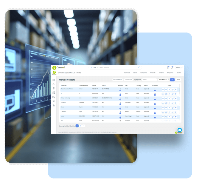 supplier data management icon